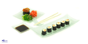 Sushi toidunõude komplekt "Hele"